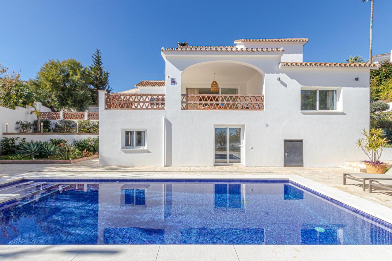 Luxury Villa Andalucia Seaview Private Pool Close To Centre Benalmádena Dış mekan fotoğraf