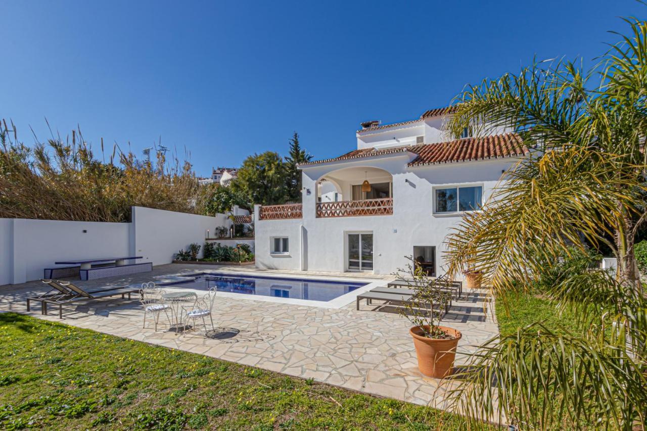 Luxury Villa Andalucia Seaview Private Pool Close To Centre Benalmádena Dış mekan fotoğraf