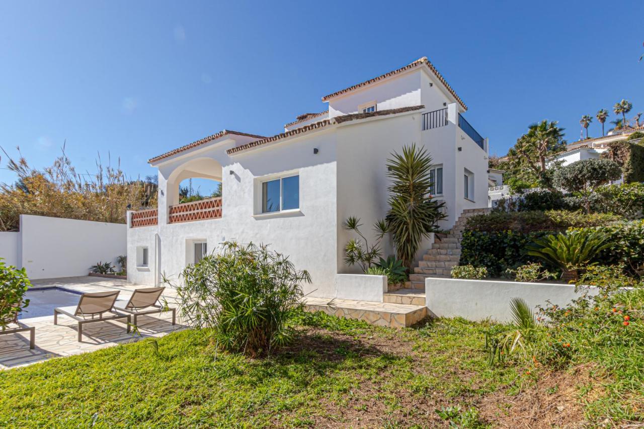 Luxury Villa Andalucia Seaview Private Pool Close To Centre Benalmádena Dış mekan fotoğraf