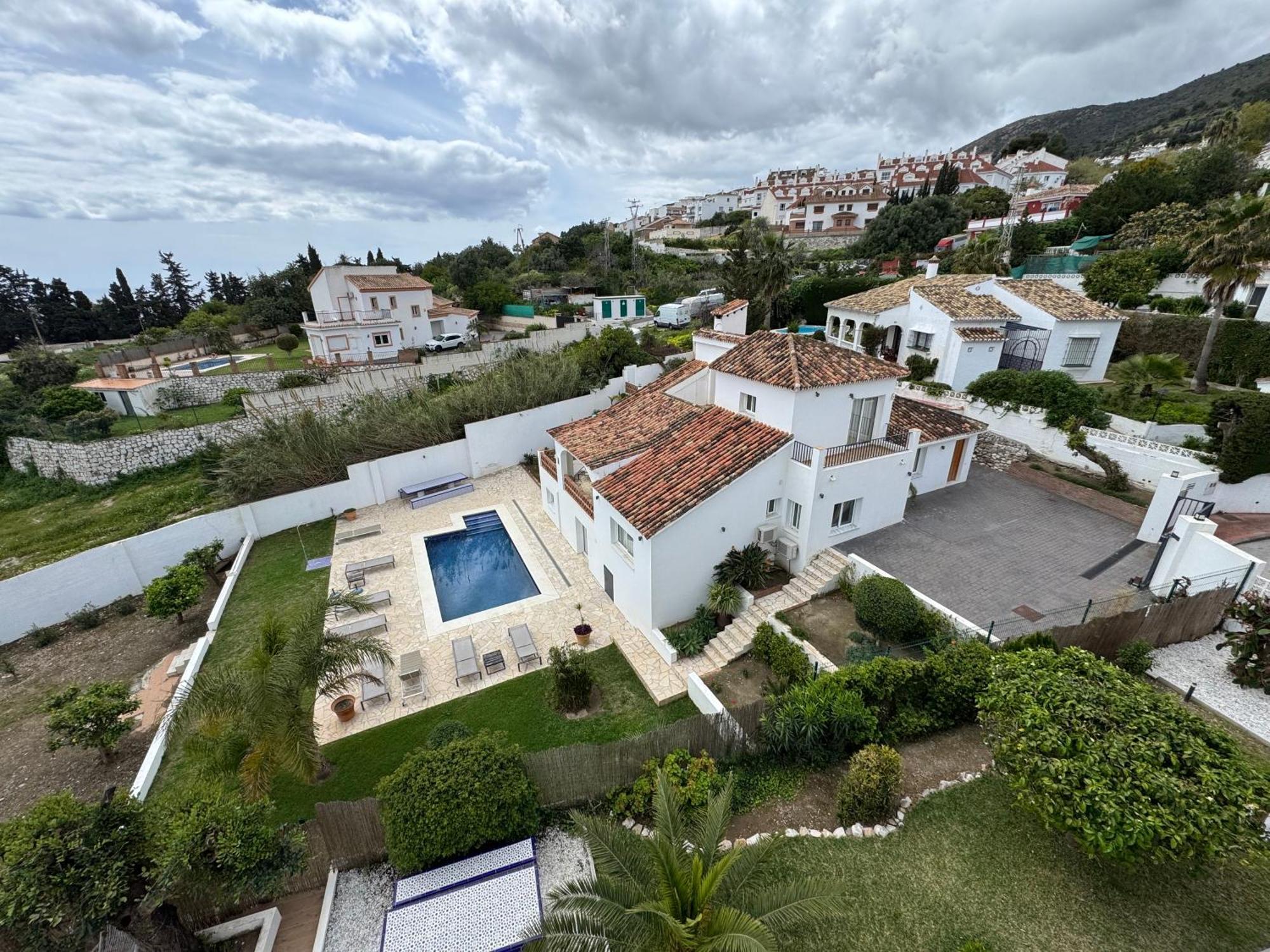 Luxury Villa Andalucia Seaview Private Pool Close To Centre Benalmádena Dış mekan fotoğraf